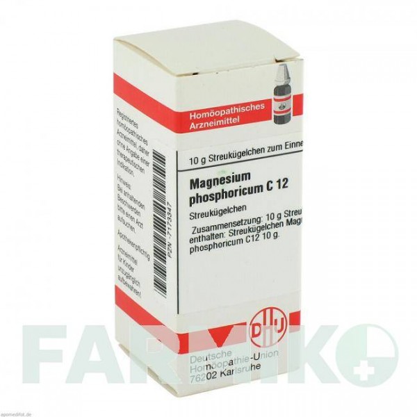 МАГНЕЗИУМ ФОСФОРИКУМ (MAGNESIUM PHOSPHORICUM) C 12 глобули 10 г - Гомеопатия DHU