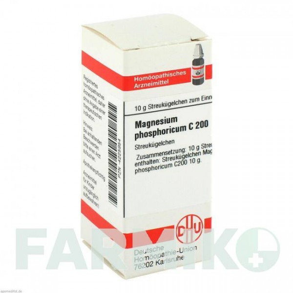 МАГНЕЗИУМ ФОСФОРИКУМ (MAGNESIUM PHOSPHORICUM) C 200 глобули 10 г - Гомеопатия DHU