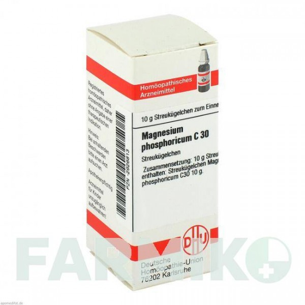 МАГНЕЗИУМ ФОСФОРИКУМ (MAGNESIUM PHOSPHORICUM) C 30 глобули 10 г - Гомеопатия DHU