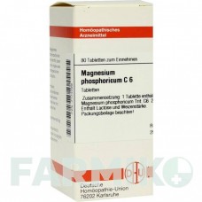 МАГНЕЗИУМ ФОСФОРИКУМ (MAGNESIUM PHOSPHORICUM) C 6 таблетки 80 шт - Гомеопатия DHU