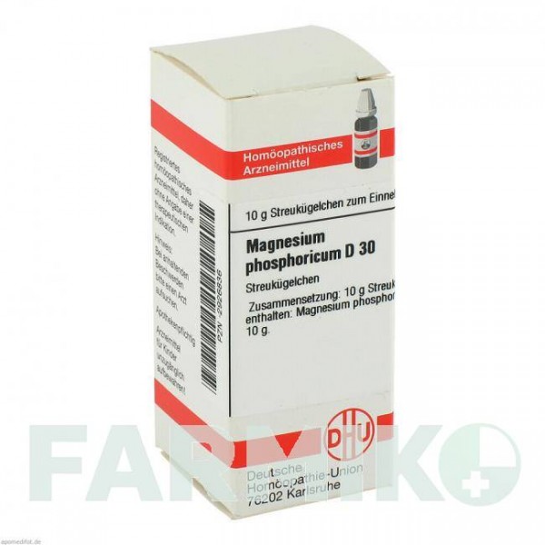 МАГНЕЗИУМ ФОСФОРИКУМ (MAGNESIUM PHOSPHORICUM) D 30 глобули 10 г - Гомеопатия DHU