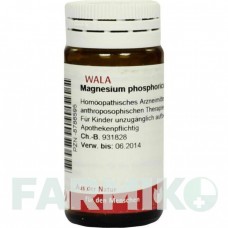 МАГНЕЗИУМ ФОСФОРИКУМ (MAGNESIUM PHOSPHORICUM) D 6 глобули 20 г - Гомеопатия WALA HEILMITTEL