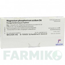 МАГНЕЗІУМ ФОСФОРИКУМ (MAGNESIUM PHOSPHORICUM) D 6 ампули 8x1 мл - Гомеопатія WELEDA