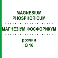 МАГНЕЗИУМ ФОСФОРИКУМ (MAGNESIUM PHOSPHORICUM) Q 16 раствор 15 мл - Гомеопатия GUDJONS