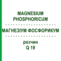 МАГНЕЗІУМ ФОСФОРИКУМ (MAGNESIUM PHOSPHORICUM) Q 19 розчин 15 мл - Гомеопатія GUDJONS