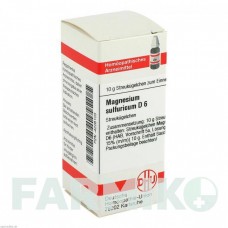МАГНЕЗИУМ СУЛЬФУРИКУМ (MAGNESIUM SULFURICUM) D 6 глобули 10 г - Гомеопатия DHU