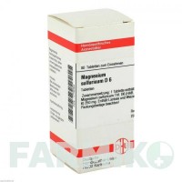 МАГНЕЗИУМ СУЛЬФУРИКУМ (MAGNESIUM SULFURICUM) D 6 таблетки 80 шт - Гомеопатия DHU