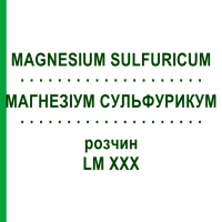 МАГНЕЗІУМ СУЛЬФУРИКУМ (MAGNESIUM SULFURICUM) LM XXX розчин 10 мл - Гомеопатія DHU