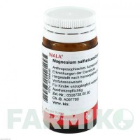 МАГНЕЗИУМ СУЛЬФУРИКУМ (MAGNESIUM SULFURICUM) глобули 20 г - Гомеопатия WALA HEILMITTEL