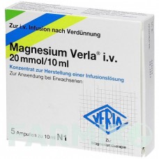 МАГНЕЗИУМ ВЕРЛА (MAGNESIUM VERLA) 10 мл концентрат 5 шт - Магния сульфат VERLA-PHARM