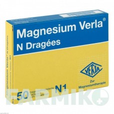 МАГНЕЗИУМ ВЕРЛА (MAGNESIUM VERLA) таблетки 50 шт - Магния соли VERLA-PHARM