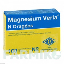 МАГНЕЗИУМ ВЕРЛА (MAGNESIUM VERLA) таблетки 100 шт - Магния соли VERLA-PHARM