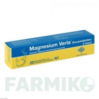 МАГНЕЗИУМ ВЕРЛА (MAGNESIUM VERLA) таблетки 20 шт - Магния аспартат VERLA-PHARM