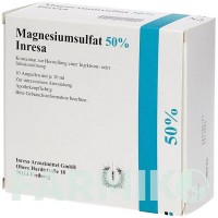 МАГНЕЗИУМСУЛЬФАТ (MAGNESIUMSULFAT) 50% концентрат 10x10 мл - Магния сульфат INRESA