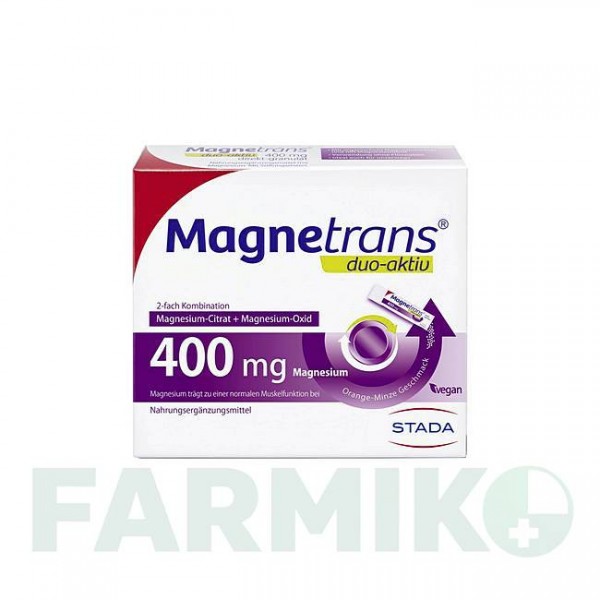 МАГНЕТРАНС (MAGNETRANS) 400 мг гранулы 50 шт - Магния оксид STADA