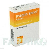 МАГНО САНОЛ (MAGNO SANOL) капсулы 20 шт - Магния оксид APONTIS PHARMA