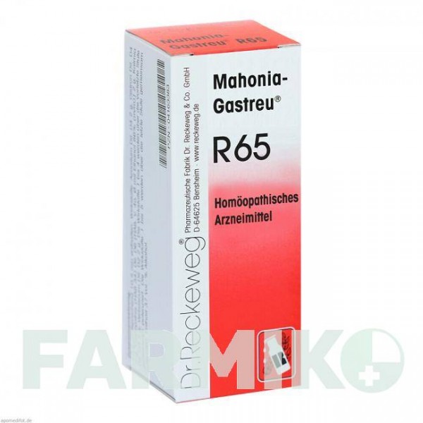 МАХОНІЯ (MAHONIA) суміш 50 мл - Гомеопатія DR.RECKEWEG