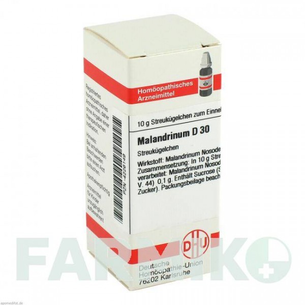 МАЛАНДРИНУМ (MALANDRINUM) D 30 глобули 10 г - Гомеопатия DHU
