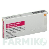 МАЛАРОН (MALARONE) таблетки 12 шт - Прогуанил, Атоваквон GLAXOSMITHKLINE