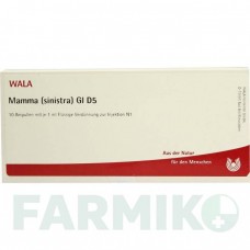 МАММА СИНИСТРА (MAMMA SINISTRA) D 5 ампулы 10x1 мл - Гомеопатия WALA HEILMITTEL