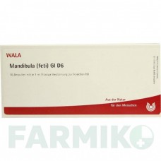 МАНДИБУЛА (MANDIBULA) D 6 ампулы 10x1 мл - Гомеопатия WALA HEILMITTEL