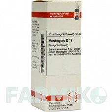 МАНДРАГОРА (MANDRAGORA) D 12 раствор 20 мл - Гомеопатия DHU