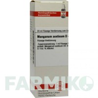 МАНГАНУМ АЦЕТИКУМ (MANGANUM ACETICUM) D 4 раствор 20 мл - Гомеопатия DHU