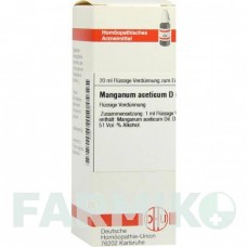 МАНГАНУМ АЦЕТИКУМ (MANGANUM ACETICUM) D 6 раствор 20 мл - Гомеопатия DHU