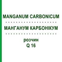 МАНГАНУМ КАРБОНІКУМ (MANGANUM CARBONICUM) Q 16 розчин 15 мл - Гомеопатія GUDJONS