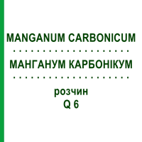 МАНГАНУМ КАРБОНИКУМ (MANGANUM CARBONICUM) Q 6 раствор 15 мл - Гомеопатия GUDJONS
