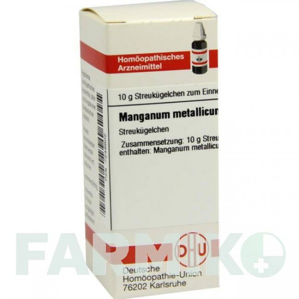 МАНГАНУМ МЕТАЛЛИКУМ (MANGANUM METALLICUM) D 12 глобули 10 г - Гомеопатия DHU