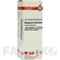 МАНГАНУМ СУЛЬФУРИКУМ (MANGANUM SULFURICUM) D 12 раствор 20 мл - Гомеопатия DHU