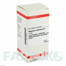МАНГАНУМ СУЛЬФУРИКУМ (MANGANUM SULFURICUM) D 6 таблетки 200 шт - Гомеопатия DHU