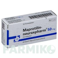 МАПРОТИЛІН (MAPROTILIN) 50 мг таблетки 20 шт - Мапротилін NEURAXPHARM