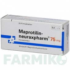 МАПРОТИЛИН (MAPROTILIN) 75 мг таблетки 20 шт - Мапротилин NEURAXPHARM