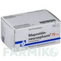 МАПРОТИЛІН (MAPROTILIN) 75 мг таблетки 100 шт - Мапротилін NEURAXPHARM