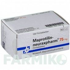 МАПРОТИЛИН (MAPROTILIN) 75 мг таблетки 100 шт - Мапротилин NEURAXPHARM
