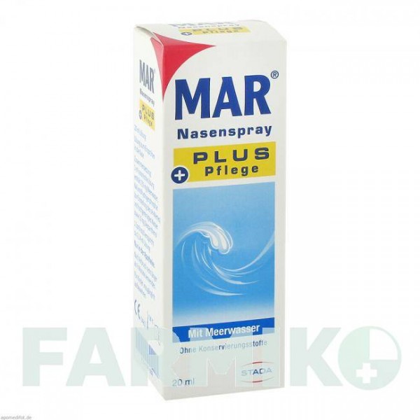 МАР НАЗЕНСПРЕЙ (MAR NASENSPRAY) спрей 20 мл - Активні речовини STADA