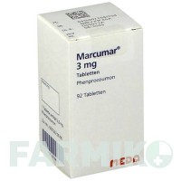 МАРКУМАР (MARCUMAR) таблетки 92 шт - Фенпрокумон MEDA PHARMA