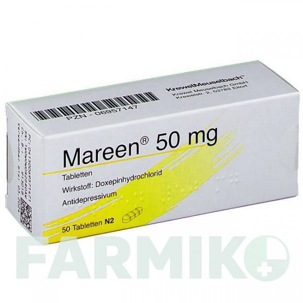 МАРИН (MAREEN) 50 таблетки 50 шт - Доксепин KREWEL MEUSELBACH