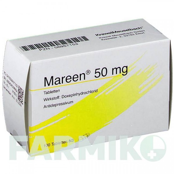 МАРИН (MAREEN) 50 таблетки 100 шт - Доксепин KREWEL MEUSELBACH