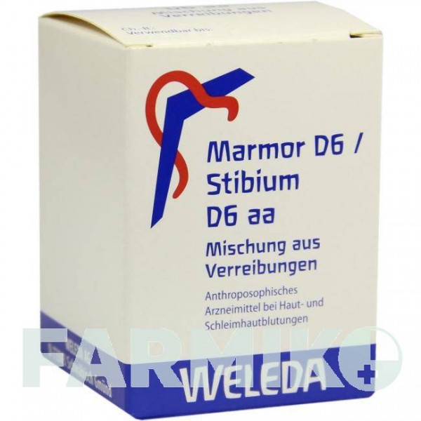 МАРМОР (MARMOR) D 6 тритурація 50 г - Гомеопатія WELEDA