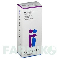 МАРВЕЛОН (MARVELON) таблетки 6x21 шт - Дезогестрел, Етинілестрадіол ORGANON