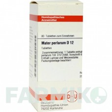 МАТЕР ПЕРЛАРУМ (MATER PERLARUM) D 12 таблетки 80 шт - Гомеопатия DHU