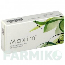 МАКСИМ (MAXIM) 0,03 мг/2 мг таблетки 63 шт - Диеногест, Этинилэстрадиол JENAPHARM