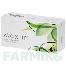 МАКСИМ (MAXIM) 0,03 мг/2 мг таблетки 126 шт - Диеногест, Этинилэстрадиол JENAPHARM