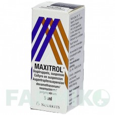 МАКСИТРОЛ (MAXITROL) краплі 5 мл - Дексаметазон, Неоміцин, Поліміксин B KOHLPHARMA