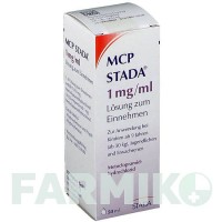МСР (MCP) 1 мг/мл розчин 50 мл - Метоклопрамід STADAPHARM