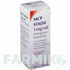 МСР (MCP) 1 мг/мл розчин 50 мл - Метоклопрамід STADAPHARM
