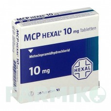 МСР (MCP) 10 таблетки 20 шт - Метоклопрамід HEXAL